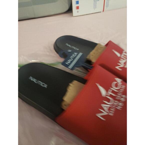 Nautica Men's Size 13 Athletic PORTER Slide Comfort Sandal Shower Slippers #00r - Picture 15 of 16